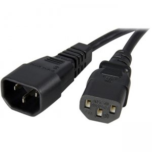 StarTech.com PXT1003 3 ft Standard Computer Power Cord Extension