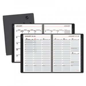 At-A-Glance 70950X45 Contemporary Weekly/Monthly Planner, Column, 8 1/4 x 10 7/8, Graphite Cover,2017 AAG70950X45