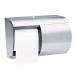 Kimberly-Clark 09606 Coreless Double Roll Tissue Dispenser, 7 1/10 x 10 1/10 x 6 2/5, Stainless