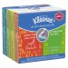 Kleenex KCC46651 Facial Tissue Pocket Packs, 3-Ply, White, 10/Pouch, 8 Pouches/Pack