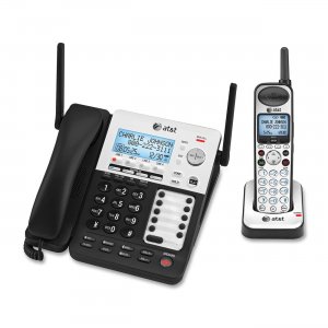 AT&T SB67138 SynJ Cordless Phone with Answering Machine ATTSB67138