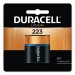 Duracell DURDL223ABPK Ultra High Power Lithium Battery, 223, 6V, 1/EA