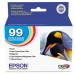 Epson T099920 T099920 (99) Claria Ink, Assorted, 5/PK EPST099920