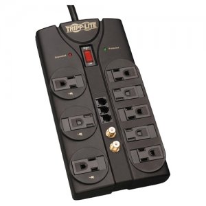 Tripp Lite TLP808TELTV ProtectIT 8 Outlets 120V Surge Suppressor