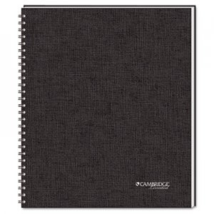 Cambridge 06062 Side-Bound Ruled Meeting Notebook, Legal Rule, 8 1/2 x 11, 80 Sheets MEA06062