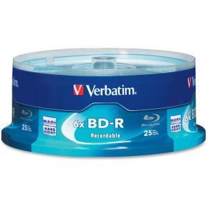 Verbatim 97457 Blu-ray Recordable BD-R 6x Disc VER97457