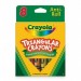 Crayola 52-4008 Triangular Anti-roll Crayons CYO524008