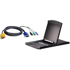 Aten CL5808NCKIT Dual Rail Rackmount LCD