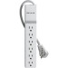 Belkin BE106001-06R Home/Office SlimLine 6-Outlets Surge Suppressor