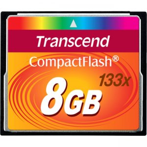 Transcend TS8GCF133 8GB Compact Flash Card (133x)