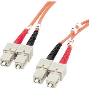 StarTech.com FIBSCSC2 2m Multimode 62.5/125 Fiber Patch Cable SC - SC