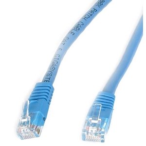 StarTech.com C6PATCH1BL 1 ft Blue Molded Cat 6 Patch Cable