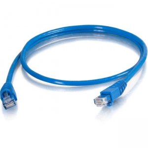 C2G 10283 10 ft Cat5e Snagless UTP Unshielded Network Patch Cable (TAA) - Blue