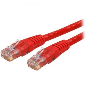 StarTech.com C6PATCH5RD 5ft Red Molded Cat6 UTP Patch Cable ETL Verified