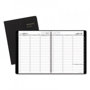 At-A-Glance AAG7095705 Weekly Appointment Book, Academic, 8 1/4 x 10 7/8, Black, 2016-2017 70-957