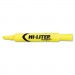 HI-LITER 24000 Desk Style Highlighter, Chisel Tip, Fluorescent Yellow Ink, Dozen AVE24000