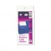 Avery 73720 Self-Adhesive Business Card Holders, Top Load, 3-1/2 x 2, Clear, 10/Pack AVE73720