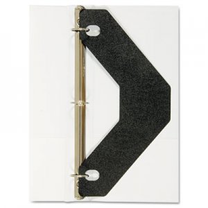 Avery 75225 Triangle Shaped Sheet Lifter for Three-Ring Binder, Black, 2/Pack AVE75225