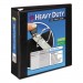 Avery 79693 Heavy-Duty View Binder w/Locking 1-Touch EZD Rings, 3" Cap, Black AVE79693
