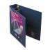 Avery 79802 Heavy-Duty View Binder w/Locking 1-Touch EZD Rings, 2" Cap, Navy Blue AVE79802