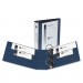 Avery 79803 Heavy-Duty View Binder w/Locking 1-Touch EZD Rings, 3" Cap, Navy Blue AVE79803