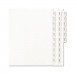 Avery 82105 Allstate-Style Legal Exhibit Index Dividers, 25-Tab, Exhibit A-Z, Letter, White AVE82105