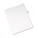 Avery 82172 Allstate-Style Legal Exhibit Side Tab Divider, Title: J, Letter, White, 25/Pack AVE82172