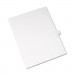 Avery 82178 Allstate-Style Legal Exhibit Side Tab Divider, Title: P, Letter, White, 25/Pack AVE82178