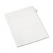 Avery 82202 Allstate-Style Legal Exhibit Side Tab Divider, Title: 4, Letter, White, 25/Pack AVE82202
