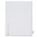 Avery 82201 Allstate-Style Legal Exhibit Side Tab Divider, Title: 3, Letter, White, 25/Pack AVE82201