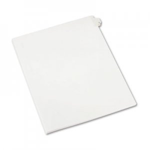 Avery 82200 Allstate-Style Legal Exhibit Side Tab Divider, Title: 2, Letter, White, 25/Pack AVE82200