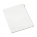 Avery 82200 Allstate-Style Legal Exhibit Side Tab Divider, Title: 2, Letter, White, 25/Pack AVE82200