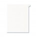 Avery 82199 Allstate-Style Legal Exhibit Side Tab Divider, Title: 1, Letter, White, 25/Pack AVE82199