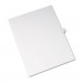 Avery 82211 Allstate-Style Legal Exhibit Side Tab Divider, Title: 13, Letter, White, 25/Pack AVE82211