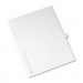 Avery 82209 Allstate-Style Legal Exhibit Side Tab Divider, Title: 11, Letter, White, 25/Pack AVE82209