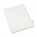 Avery 82228 Allstate-Style Legal Exhibit Side Tab Divider, Title: 30, Letter, White, 25/Pack AVE82228
