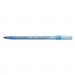BIC BICGSF11BE Round Stic Xtra Precision & Xtra Life Ballpoint Pen, Blue Ink, .8mm, Fine, Dozen GSF11-BE