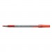 BIC BICGSMG11RD Round Stic Grip Xtra Comfort Ballpoint Pen, Red Ink, 1.2mm, Medium, Dozen GSMG11-RD