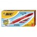 BIC BICRLC11RD Gelocity Roller Ball Retractable Gel Pen, Red Ink, .7mm, Medium, Dozen RLC11-RD