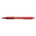 BIC BICSCSM11RD Soft Feel Ballpoint Retractable Pen, Red Ink, 1mm, Medium, Dozen SCSM11-RD