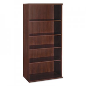 Bush WC24414 Series C Collection 36W 5 Shelf Bookcase, Hansen Cherry BSHWC24414