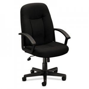 HON BSXVL601VA10 HVL601 Series Executive High-Back, Black Fabric & Frame