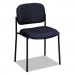 basyx VL606VA90 VL606 Series Stacking Armless Guest Chair, Navy Fabric BSXVL606VA90