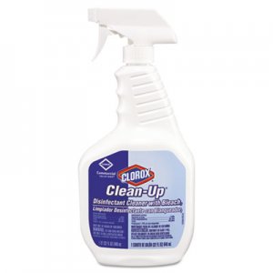 Clorox 35417CT Clean-Up Disinfectant Cleaner with Bleach, 32oz Smart Tube Spray, 9/Carton CLO35417CT