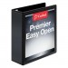 Cardinal 10331 Easy-Open ClearVue Extra-Wide Locking Slant-D Binder, 3" Cap, 11 x 8 1/2, Black CRD10331