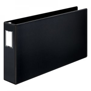 Cardinal 12142 Premier Easy Open 11 x 17 Locking Slant-D Ring Binder, 3" Cap, Black CRD12142