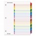 Cardinal 60118 Traditional OneStep Index System, 31-Tab, 1-31, Letter, Multicolor, 31/Set CRD60118