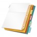 Cardinal 84009 Poly Ring Binder Pockets, 11 x 8 1/2, Letter, Assorted Colors, 5/Pack CRD84009