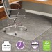 deflecto CM17233 ExecuMat Intense All Day Use Chair Mat for High Pile Carpet, 45x53 w/Lip, Clear DEFCM17233