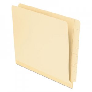 Pendaflex 11035 Laminate Spine Shelf File Folder, Straight Tab, 11 pt Manila, Letter, 100/Box PFX11035